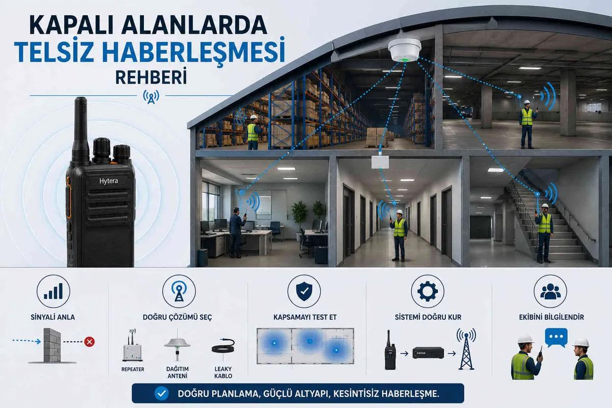 Kapalı Alanlarda Telsiz Haberleşmesi Rehberi