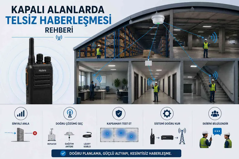 Kapalı Alanlarda Telsiz Haberleşmesi Rehberi