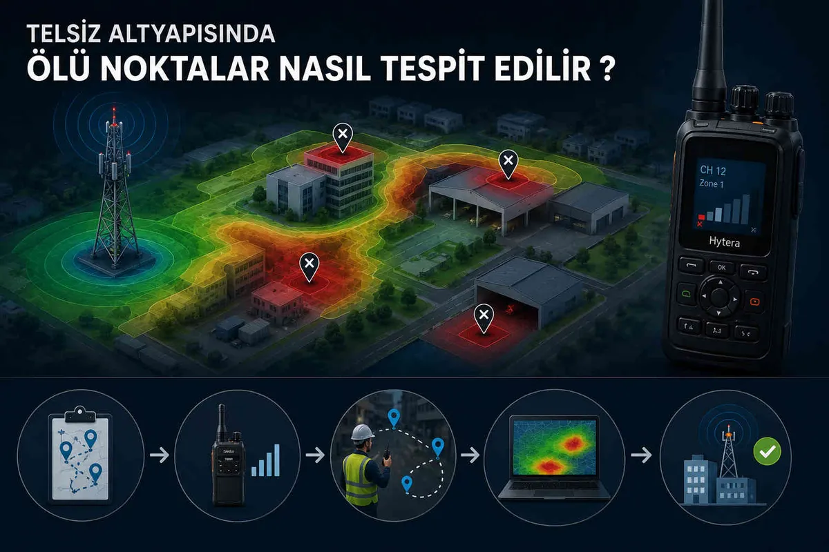 Telsiz Altyapısında Ölü Noktalar Nasıl Tespit Edilir?