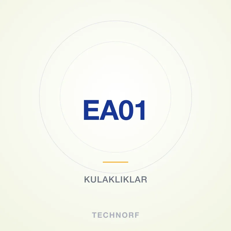 Hytera EA01 Tek Telli Akustik Borulu Alıcı Kulaklık