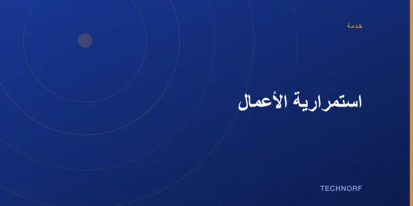 استمرارية الأعمال