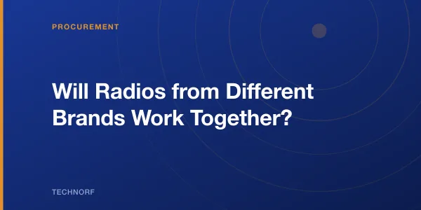 Will Radios from Different Brands Work Together?