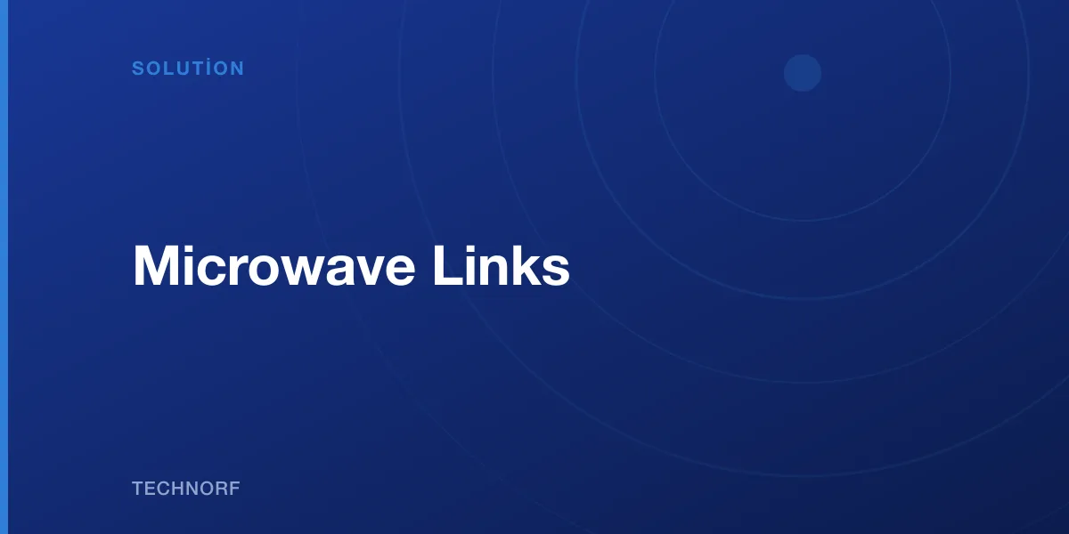 Microwave Links