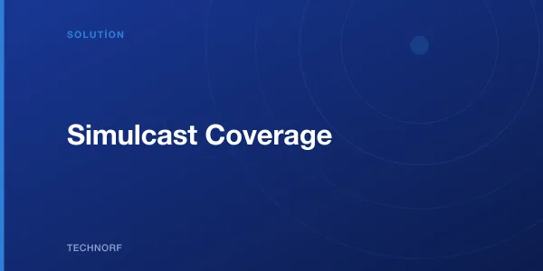 Simulcast Coverage