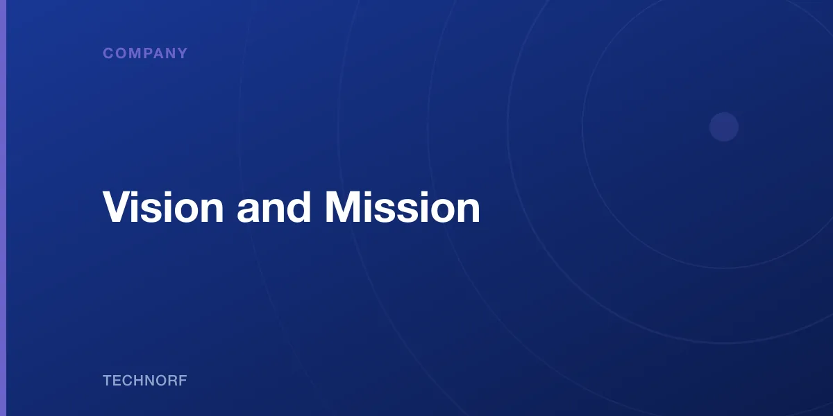 Vision and Mission