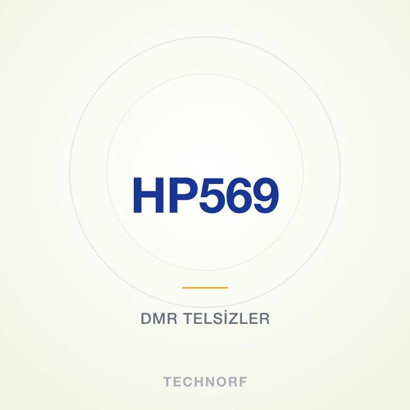 Hytera HP569 Profesyonel DMR El Telsizi