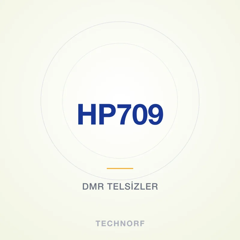 Hytera HP709 Profesyonel DMR El Telsizi