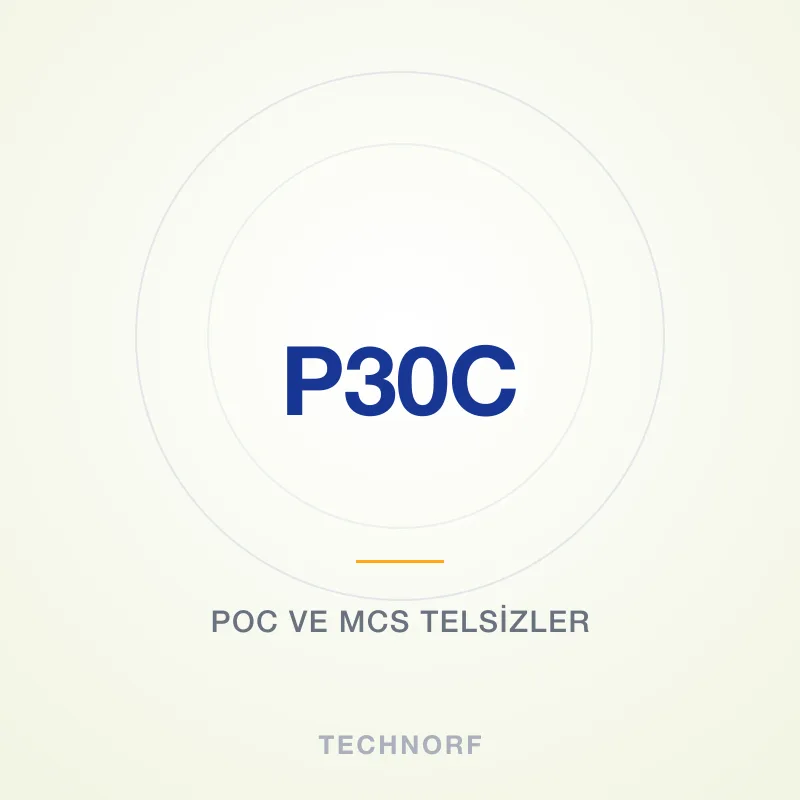 Hytera P30C Tak Çalıştır PoC Telsiz