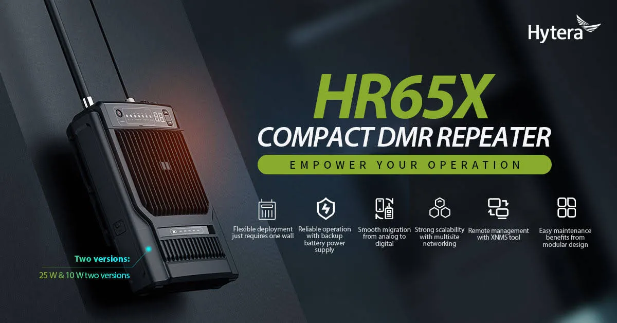 Hytera HR659 Compact DMR Repeater